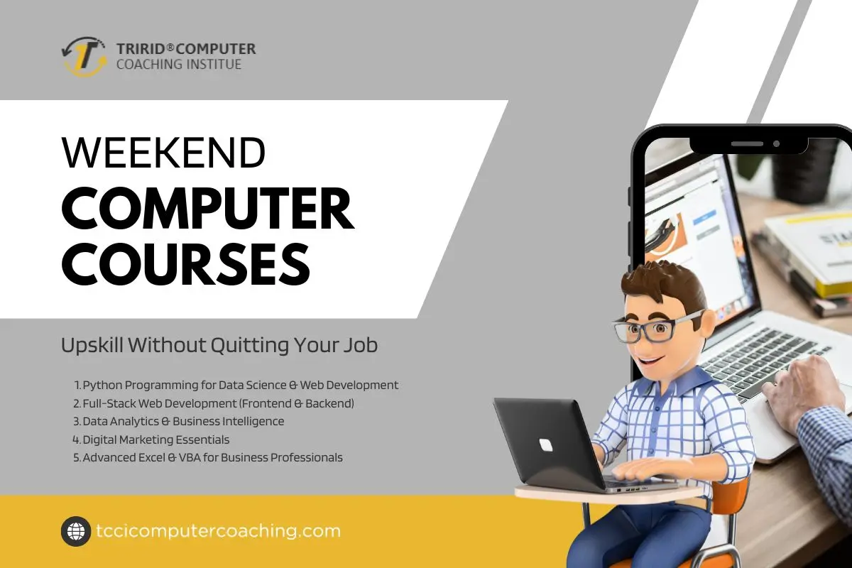 Weekend Computer Courses in Ahmedabad | TCCI Coaching