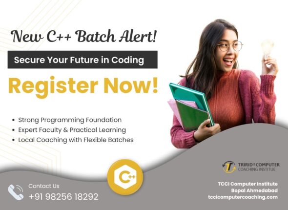New C++ Batch Alert! Secure Your Future in Coding – Register Now!