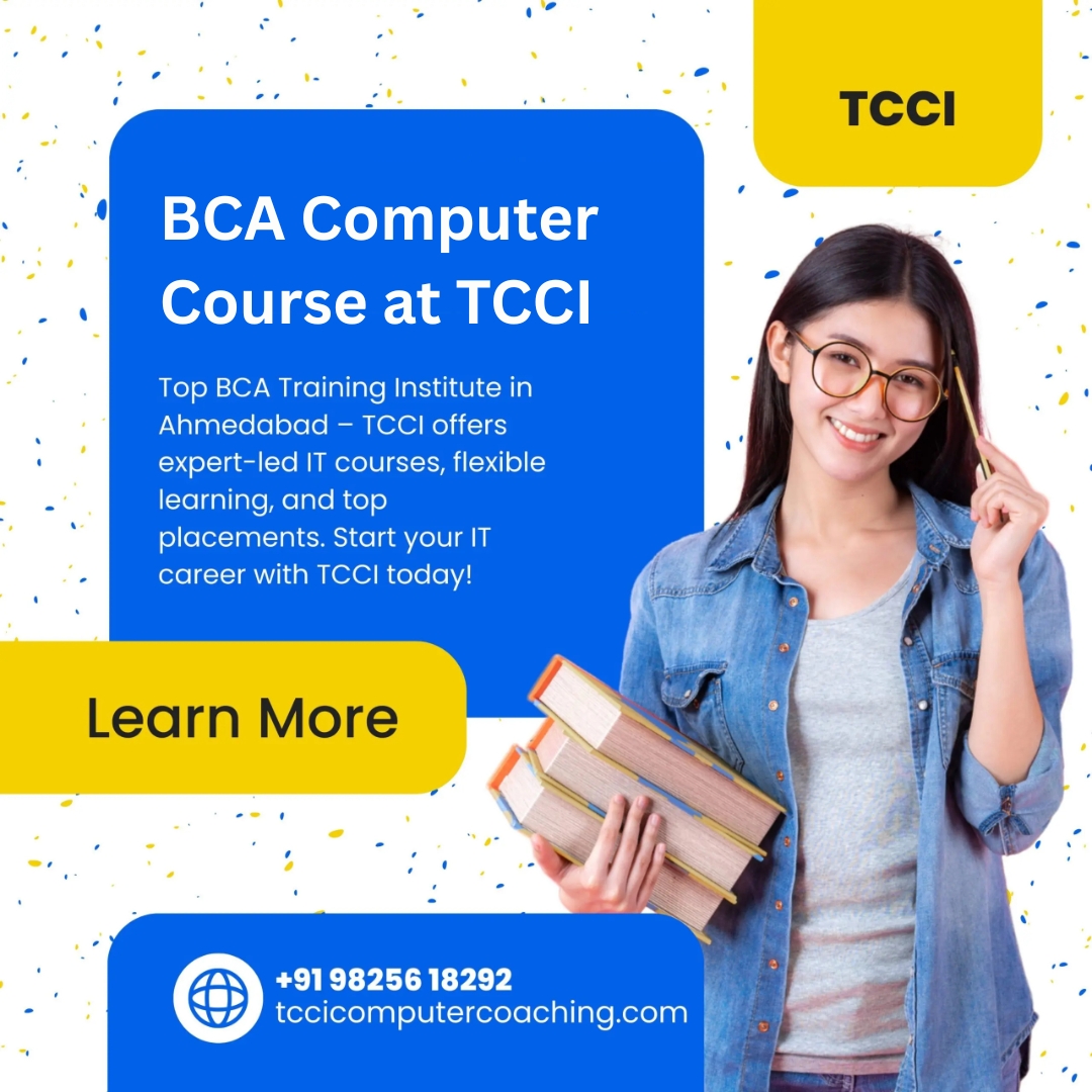 BCA Computer Course Iskcon Cross Road Ahmedabad