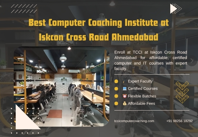 Best Computer Classes at Iskcon Cross Road Ahmedabad