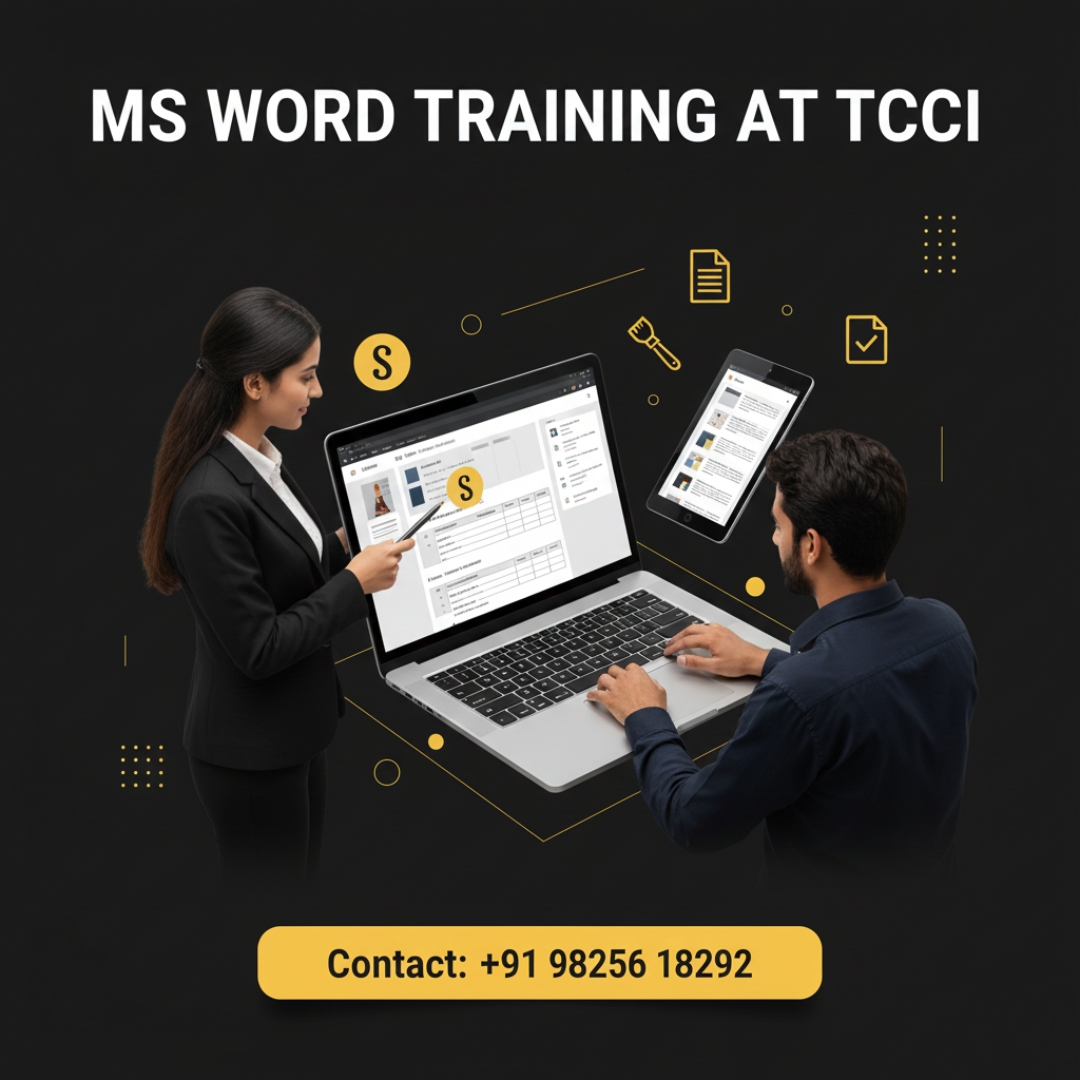 MS Word Training South Bopal Ahmedabad