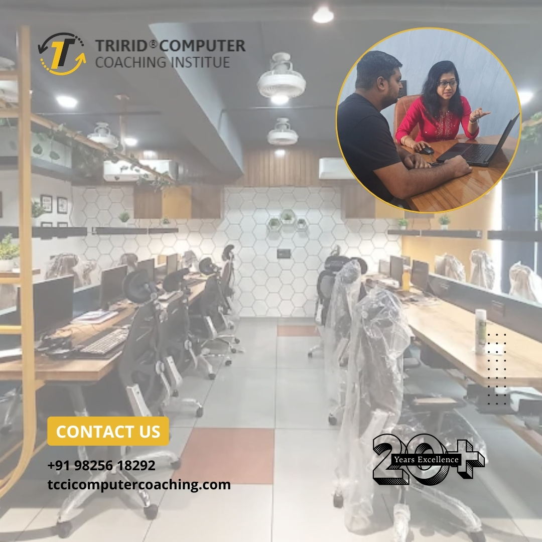 Anyone Can Learn Computer - TCCI Live 1-on-1 Coaching Online and Offline Ahmedabad