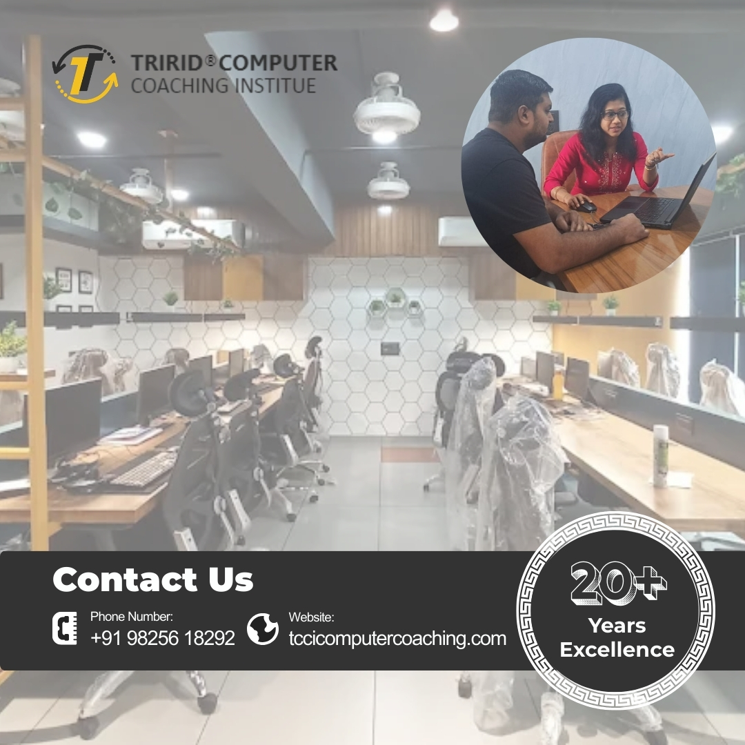 Anyone Can Learn Computer - TCCI Live 1-on-1 Coaching Online and Offline Ahmedabad