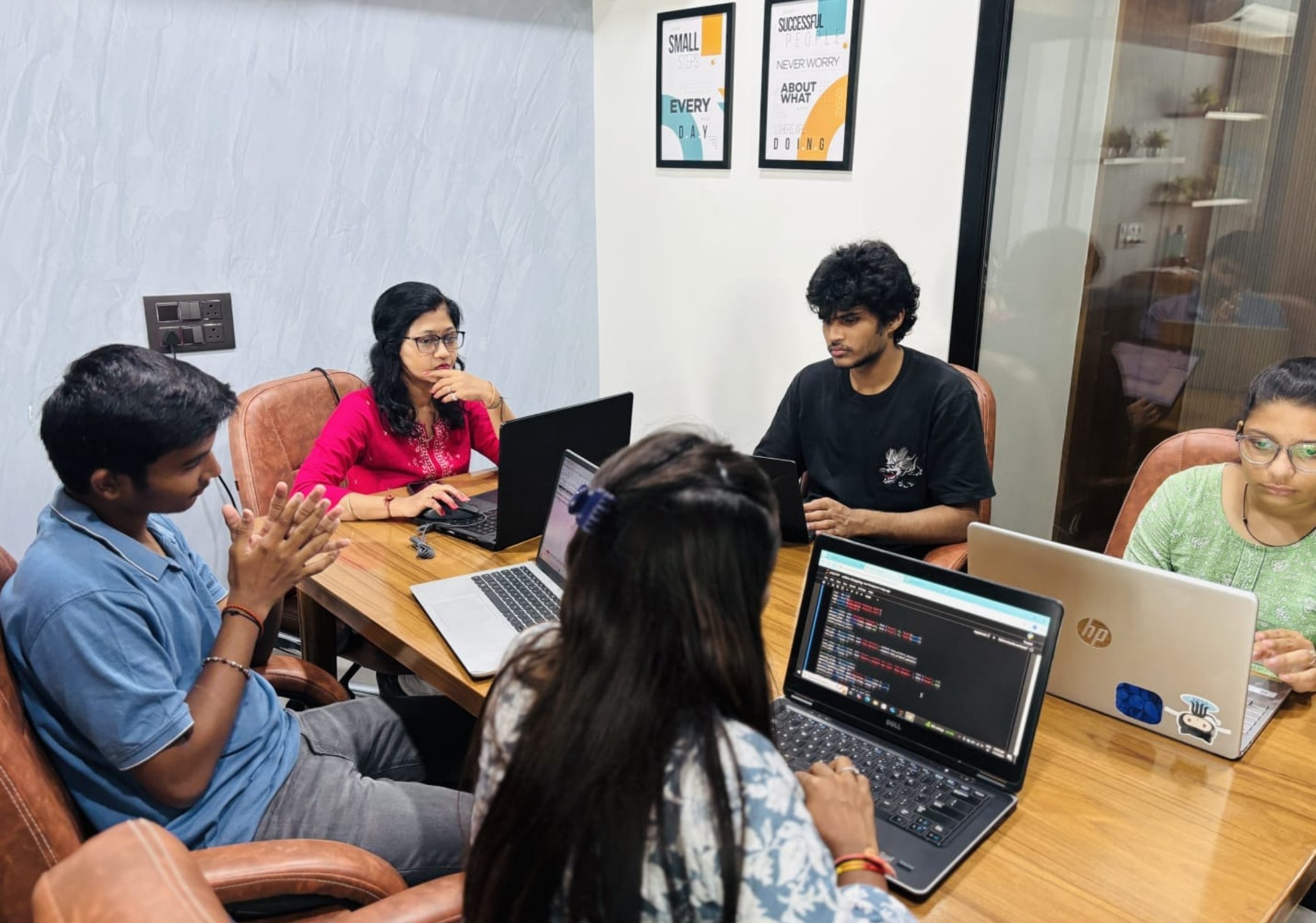 online & offline project training at TCCI Ahmedabad