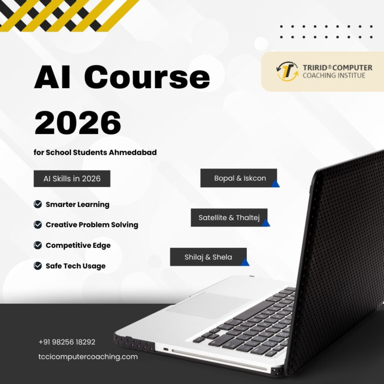 AI Course 2026 for School Students Ahmedabad – TCCI