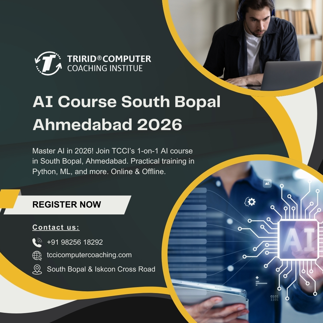 AI Course South Bopal Ahmedabad 2026 | TCCI