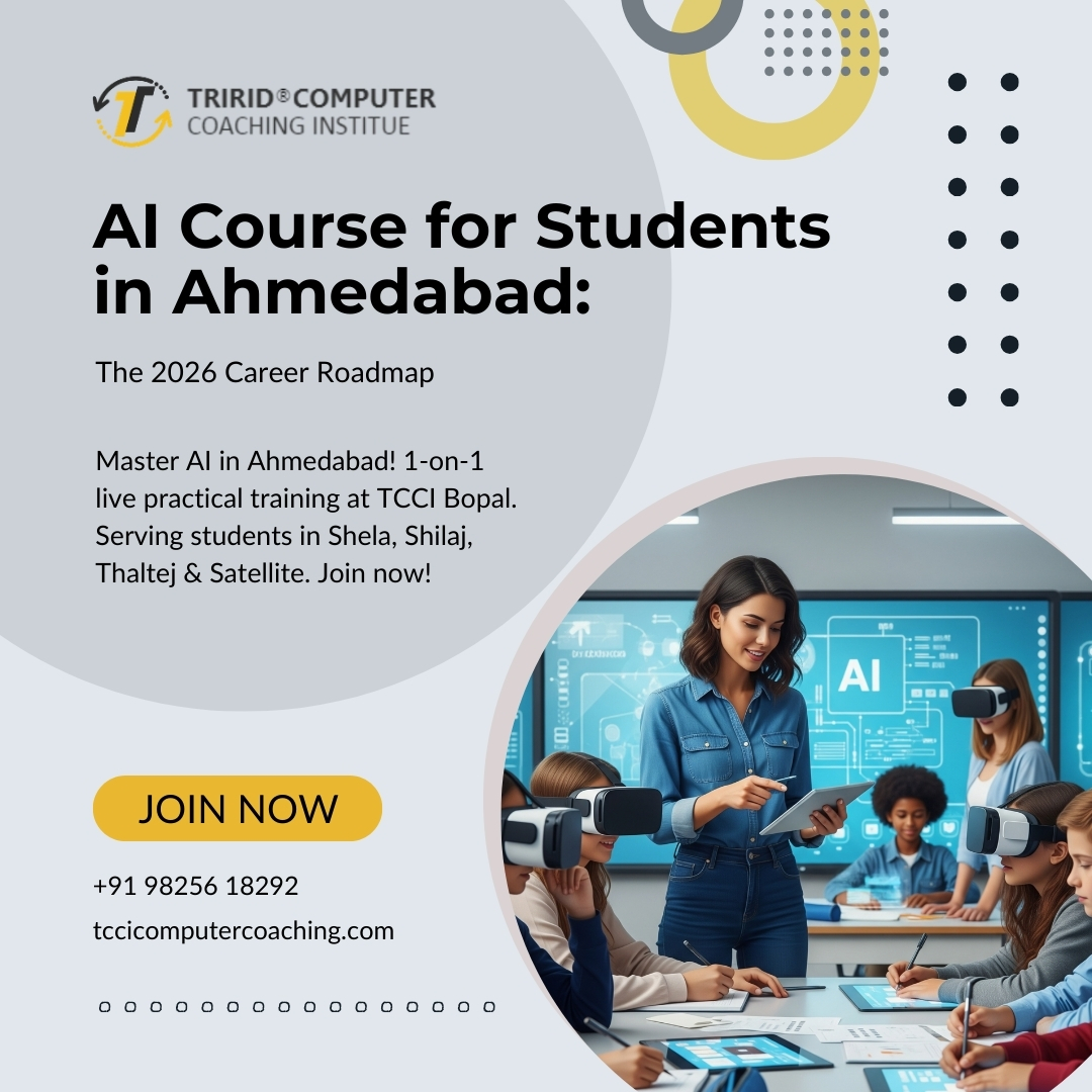 AI Course for School & Commerce Students in Ahmedabad | TCCI