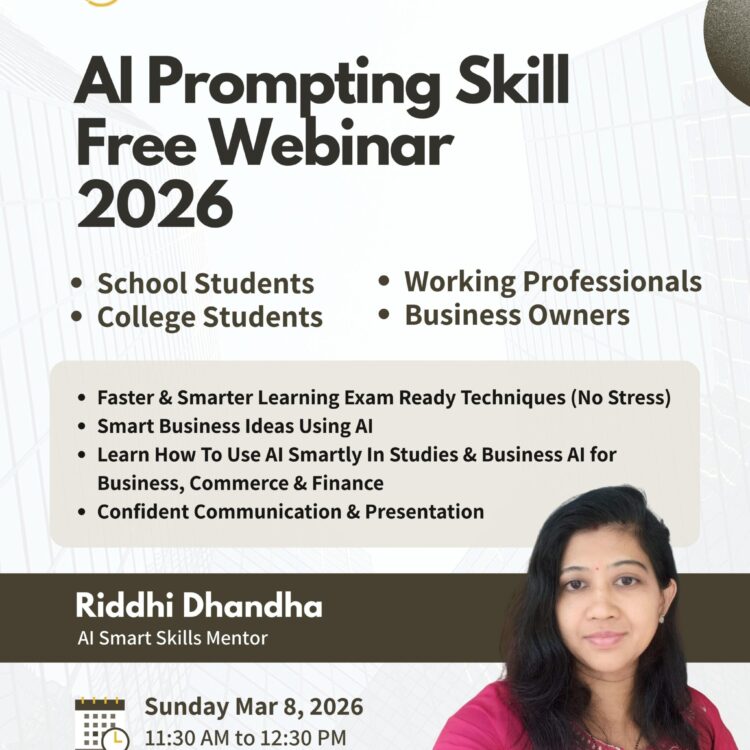 AI Prompting Skills Free Webinar 2026