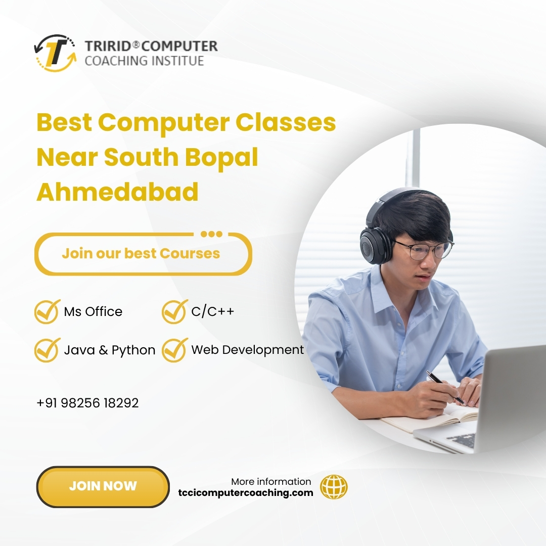 Best Computer Classes Near South Bopal Ahmedabad