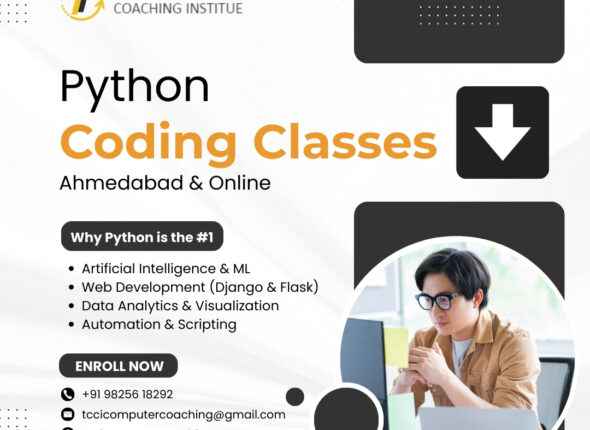 Python Coding Classes for Beginners – Ahmedabad & Online