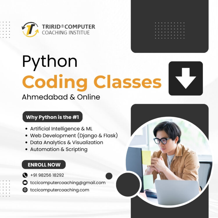 Python Coding Classes for Beginners – Ahmedabad & Online