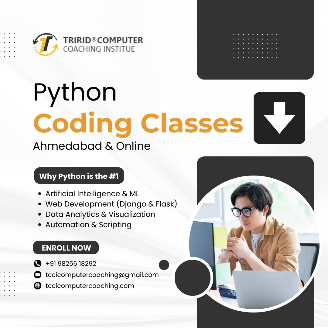 Python Coding Classes for Beginners – Ahmedabad & Online