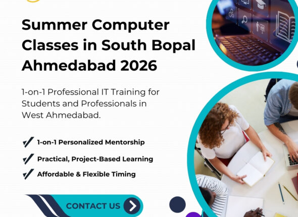 Summer Computer Classes in South Bopal Ahmedabad 2026