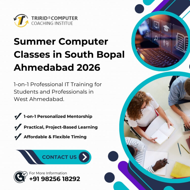 Summer Computer Classes in South Bopal Ahmedabad 2026