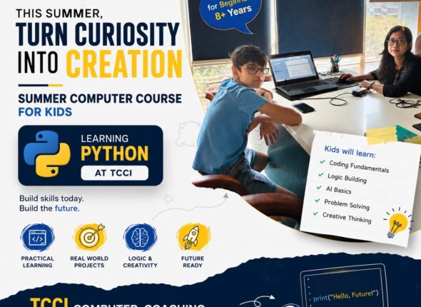 Summer Computer Course for Kids: Learning Python at TCCI