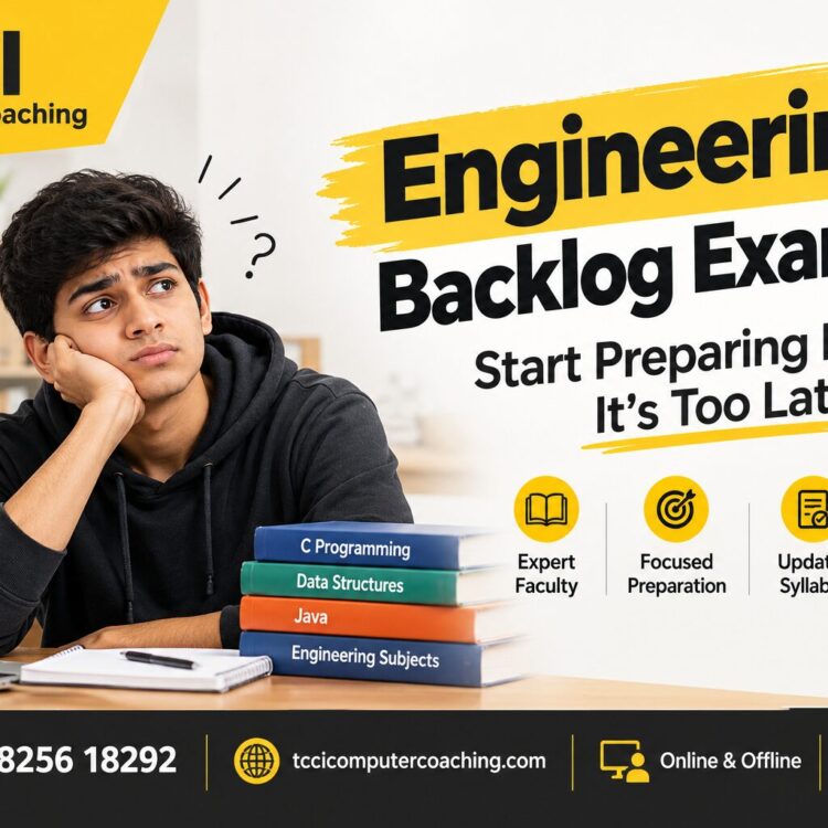 Engineering Backlog Exam? 🚨 Start Preparing Before It’s Too Late! | TCCI