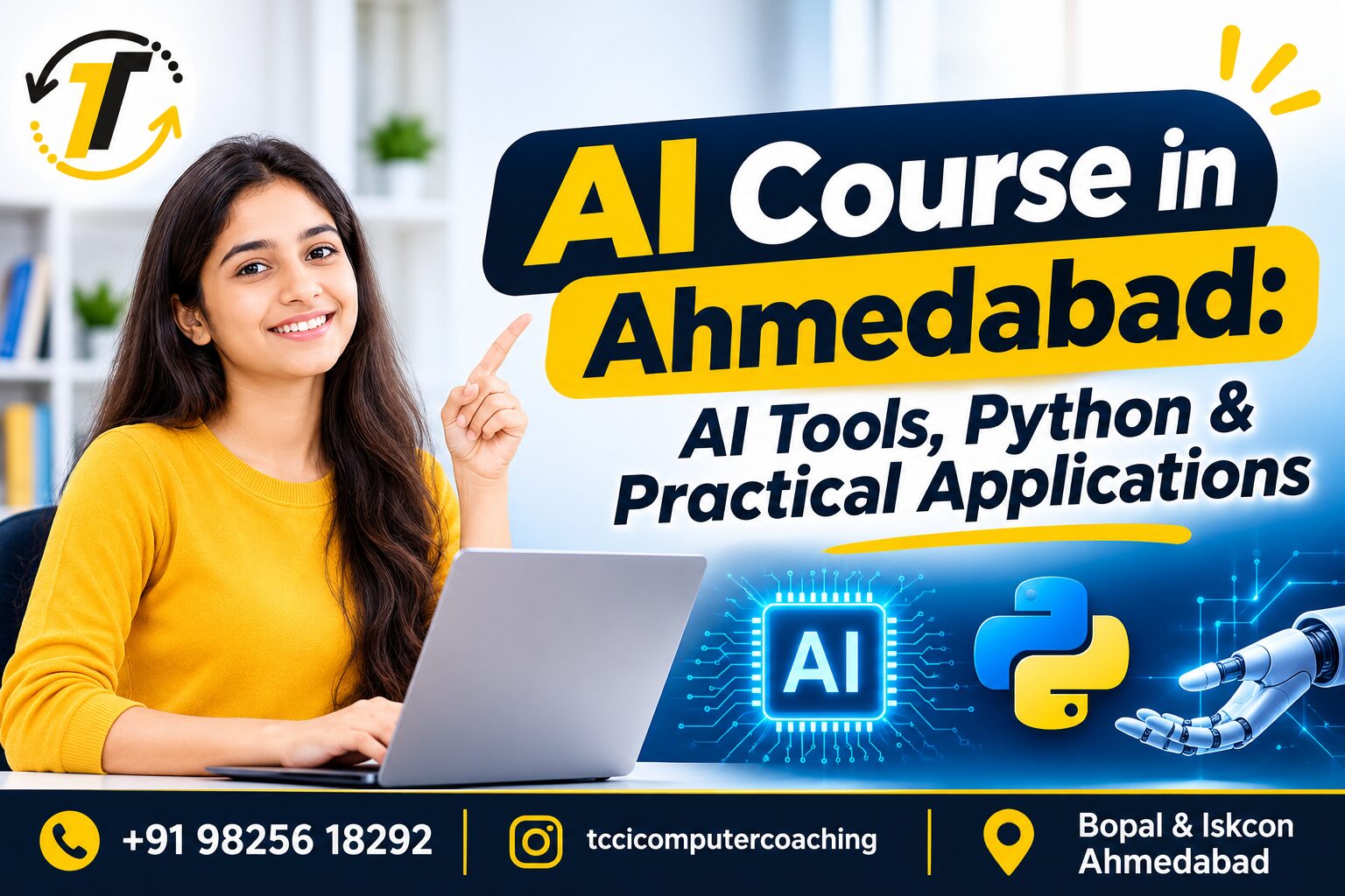 AI Course in Ahmedabad: AI Tools, Python & Practical Applications