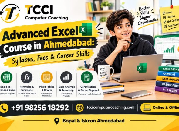 Advanced Excel Course in Ahmedabad Syllabus, Fees & Career Skills