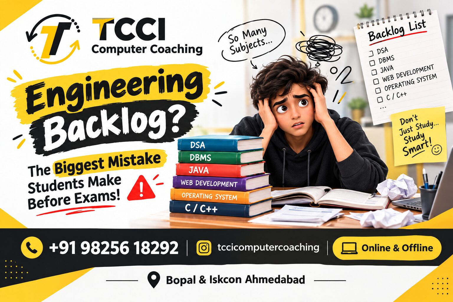 Engineering Backlog The Biggest Mistake Students Make Before Exams!